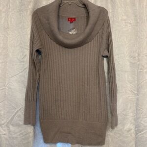 Elle Grey Cowl Neck Sweater